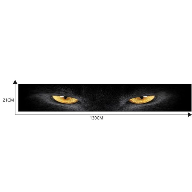 Other Decorations | Car Front Windshield Sticker, Rear Block Sunshade Sticker Decoration 3D Stereoscopic Cat Eye Car Sticker Car Decoration Stickers Car Decorations Other Decorations