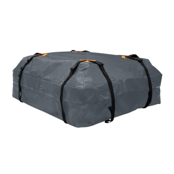 Other Decorations | Car Roof Cargo Carrier Universal Luggage Bag Storage Cube Bag Thickened 600D Waterproof Blue for Travel Camping Grey Car Decorations Grey