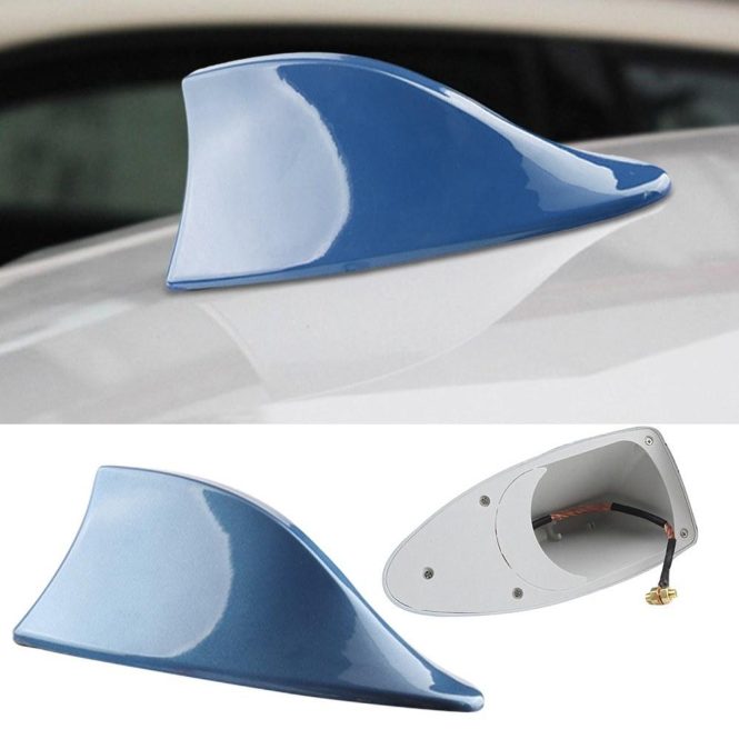 Other Decorations | Car Shark Antenna Blue Car Decorations Blue