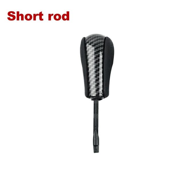 Other Decorations | Car Shift Lever Knob AT Gear Shift Shifter Replacement for BMW 1-3 Seris E81 E82 E87 E90 E91 E92 E93 Carbon Fiber Grain Car Decorations Carbon Fiber Grain