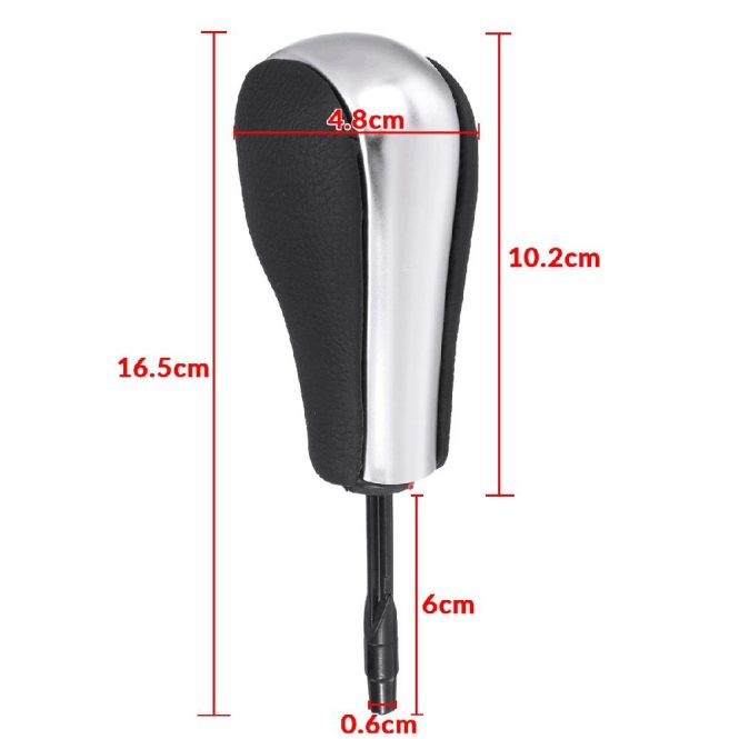 Other Decorations | Car Shift Lever Knob AT Gear Shift Shifter Replacement for BMW 1-3 Seris E81 E82 E87 E90 E91 E92 E93 Silver1 Car Decorations Other Decorations