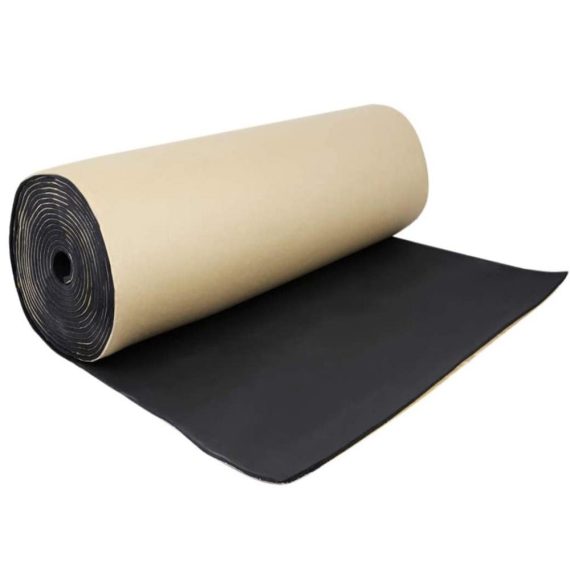 Other Decorations | Car Soundproof Deadening Noise Insulation Sound Deadener Acoustic Foam Anti-noise Cotton Auto Adhesive Heat Insulation Cell Foam Deadener 200cmx50cm,,3mm Black Car Decorations Black