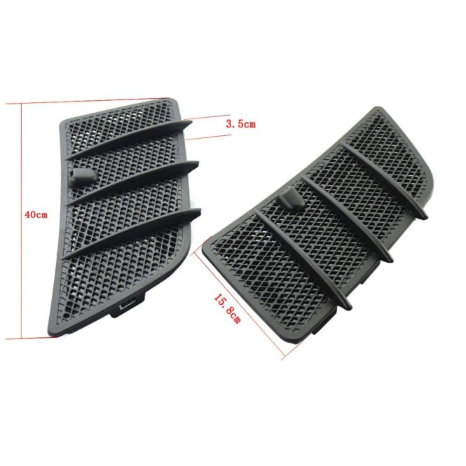 Other Decorations | Left Right Hood Air Vent Covers Replacement for Mercedes 08-11 W164 ML350 ML450 ML550 ML63 AMG GL320 GL350 GL450 GL550 Black Car Decorations Black