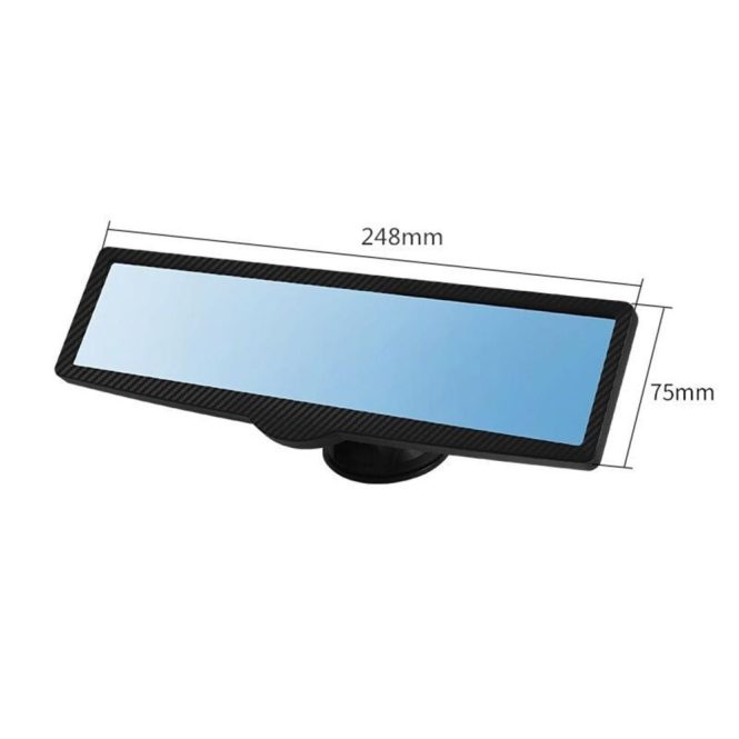 Other Decorations | Rear View Mirror Suction Cup Rearview Mirror Blue Car Decorations Blue