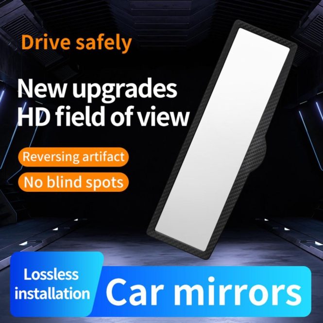 Other Decorations | Rear View Mirror Suction Cup Rearview Mirror White Car Decorations Other Decorations