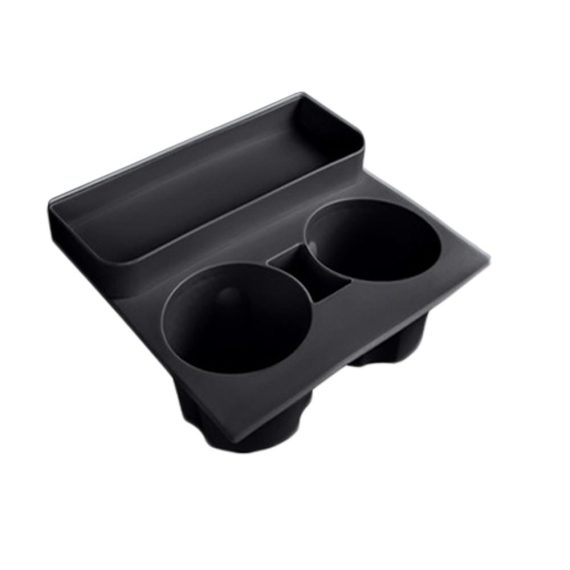 Other Decorations | Silicone Cup Holder Insert Replacement for Tesla Model 3/Y Black Car Decorations Black