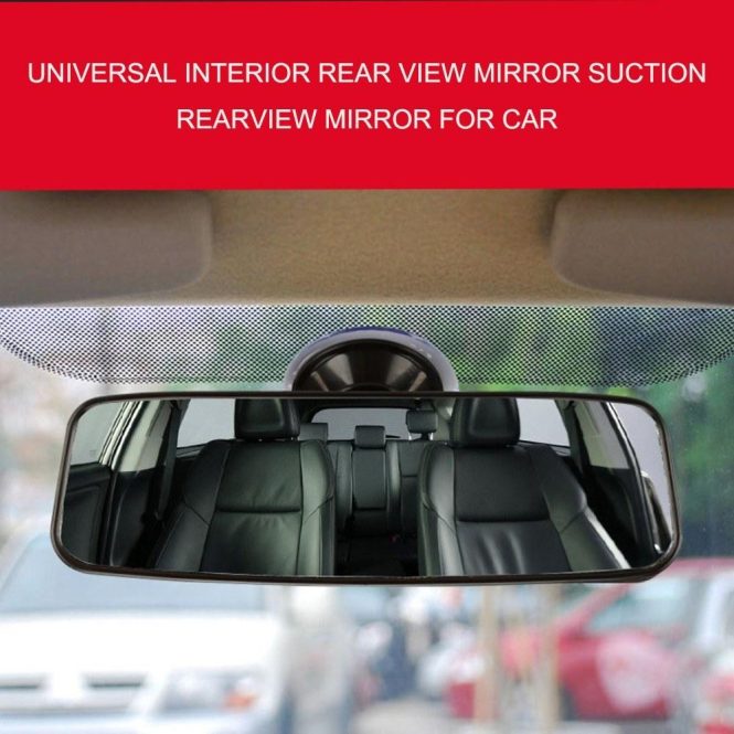 Other Decorations | Universal Interior Rear View Mirror Suction Rearview Mirror for Car Car Decorations Other Decorations