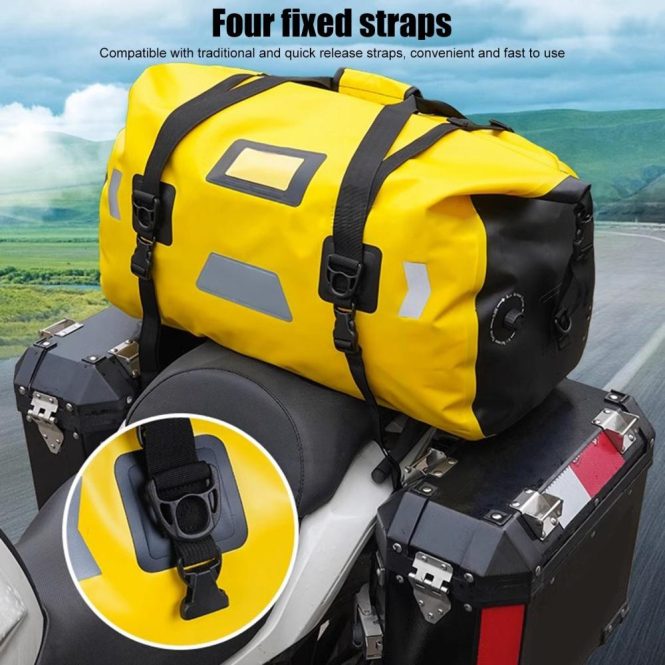 Other Motorcycle Accessories | 46L Motorcycle PVC Waterproof Reflective Luggage Bag Motorcycle Accessories Other Motorcycle Accessories