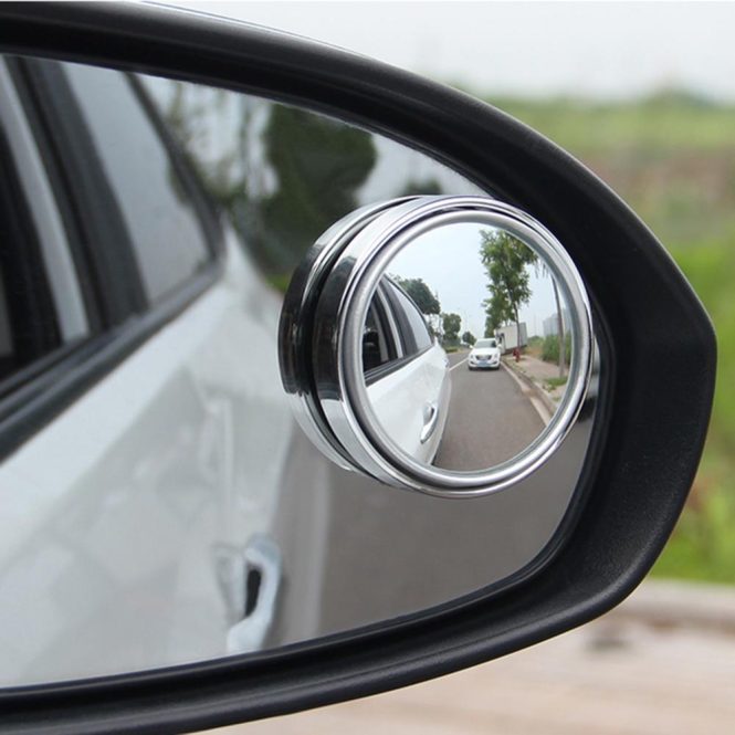 Other Motorcycle Accessories | Blind Spot Mirror, 2” Round HD Glass Convex Rear View Mirror, Pack of 1 Motorcycle Accessories Other Motorcycle Accessories