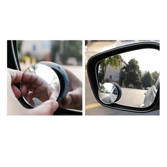 Other Motorcycle Accessories | Blind Spot Mirror, 2” Round HD Glass Convex Rear View Mirror, Pack of 1 Motorcycle Accessories Other Motorcycle Accessories