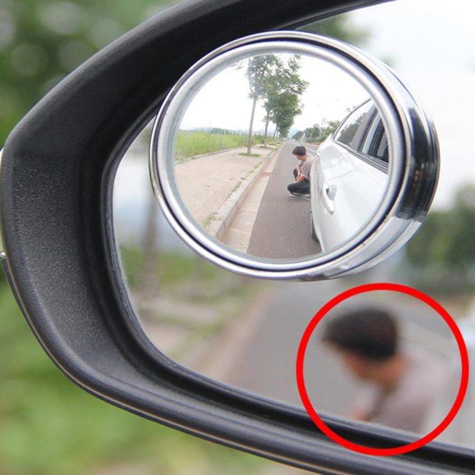 Other Motorcycle Accessories | Blind Spot Mirror, 2” Round HD Glass Convex Rear View Mirror, Pack of 1 Motorcycle Accessories Other Motorcycle Accessories