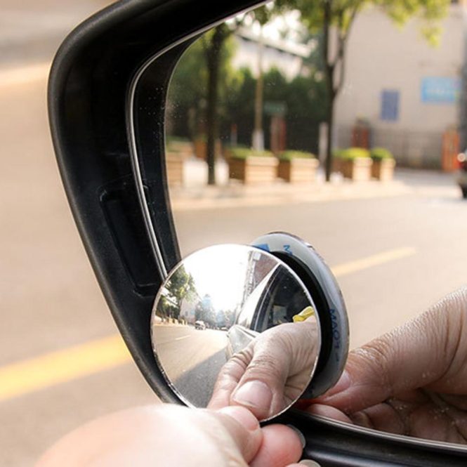 Other Motorcycle Accessories | Blind Spot Mirror, 2” Round HD Glass Convex Rear View Mirror, Pack of 1 Motorcycle Accessories Other Motorcycle Accessories