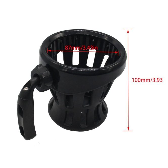 Other Motorcycle Accessories | Motorcycle Handlebar Cup Holder Drink Can Mount Universal Modification Accessories Replacement for GL1800 2001-2017 Black Motorcycle Accessories Black