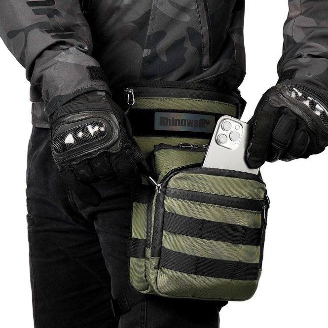 Other Motorcycle Accessories | Multifunctional Motorcycle Bag Breathable Motorcycle Riding Leg Bag Waist Bag Green Motorcycle Accessories Green