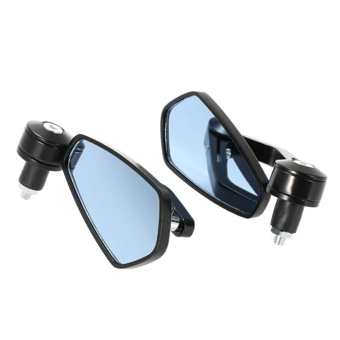 Other Motorcycle Accessories | Pair of Motorcycle End Bar Rearview Mirror Black Motorcycle Accessories Black