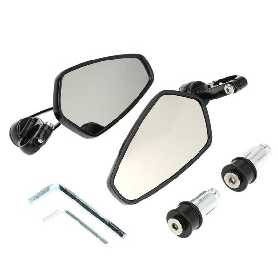 Other Motorcycle Accessories | Pair of Motorcycle Rearview Mirro Black Motorcycle Accessories Black