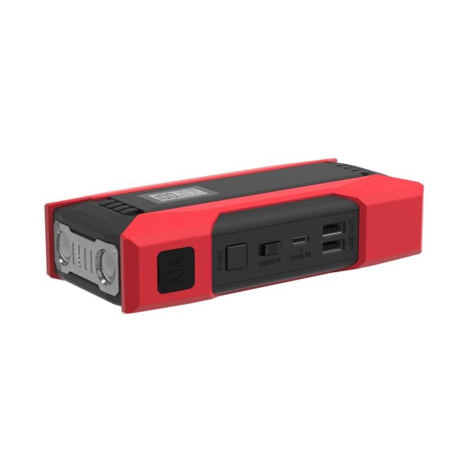 Outdoor Emergency Equipment | 1500A Peaks 10000mAh Car Jump Starter eu Red Car Repair & Maintenance Outdoor Emergency Equipment