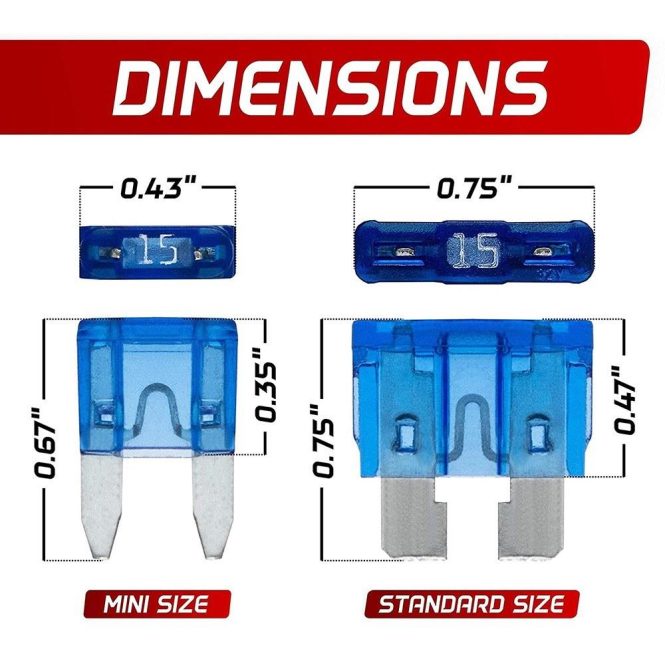 Other Accessories | 1000pcs Car Blade Fuse Assortment Assorted Kit Mini Standard Size Blade Set Auto Truck Automotive Fuse With Storage Box Car Repair & Maintenance Other Accessories