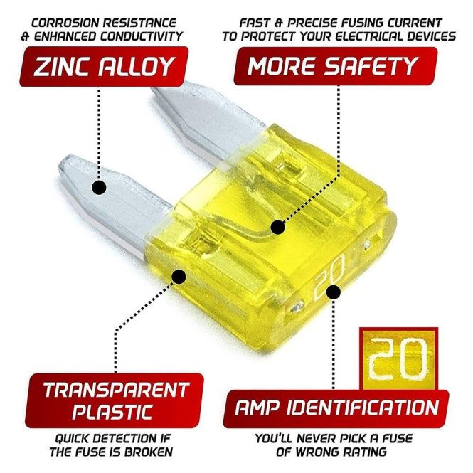 Other Accessories | 1000pcs Car Blade Fuse Assortment Assorted Kit Mini Standard Size Blade Set Auto Truck Automotive Fuse With Storage Box Car Repair & Maintenance Other Accessories