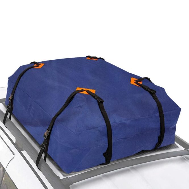 Other Decorations | Car Roof Cargo Carrier Universal Luggage Bag Storage Cube Bag Thickened 600D Waterproof Blue for Travel Camping Blue Car Decorations Blue