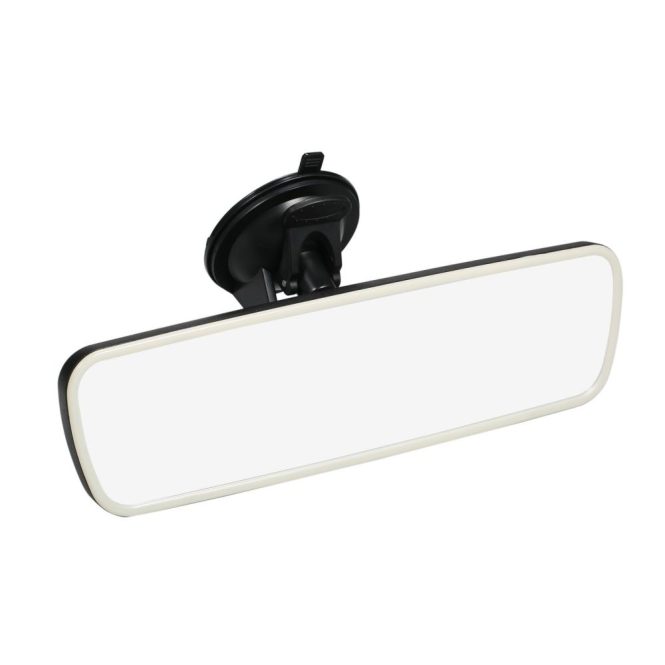 Other Decorations | Rear View Mirror Suction Cup Rearview Mirror Wide Angle Rear View Mirror for Cars Vehicles SUVs Trucks Grey Car Decorations Grey