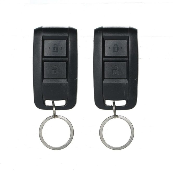 Car Alarms | Universal Car Door Lock Keyless Entry System Car Immobilizer Auto Remote Central Kit with Control Box Black Car Alarms Black