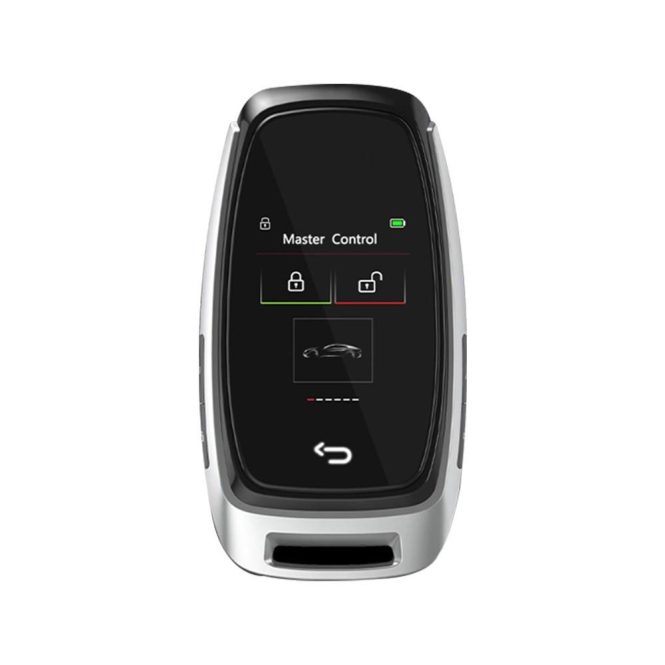 Other Car Gadgets | Car Intelligent Key with LCD Touchscreen Comfort Access Keyless Entry Silver Car Electronics Other Car Gadgets