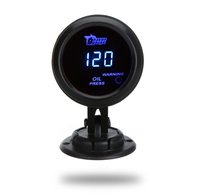 Other Car Gadgets | Digital Oil Pressure Meter Gauge Black Car Electronics Black