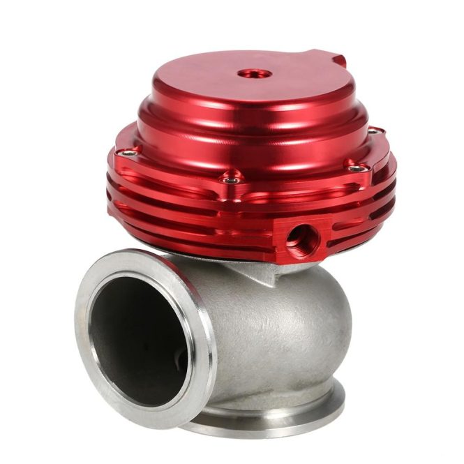 Other Car Gadgets | MVS 38mm Wastegate Aluminum Top Steel V-band External Waste Gate for Supercharge Turbo Manifold 14PSI Red Car Electronics Other Car Gadgets