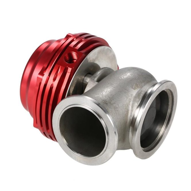 Other Car Gadgets | MVS 38mm Wastegate Aluminum Top Steel V-band External Waste Gate for Supercharge Turbo Manifold 14PSI Red Car Electronics Other Car Gadgets