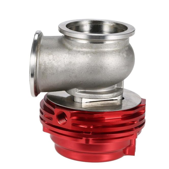 Other Car Gadgets | MVS 38mm Wastegate Aluminum Top Steel V-band External Waste Gate for Supercharge Turbo Manifold 14PSI Red Car Electronics Other Car Gadgets