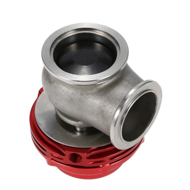 Other Car Gadgets | MVS 38mm Wastegate Aluminum Top Steel V-band External Waste Gate for Supercharge Turbo Manifold 14PSI Red Car Electronics Other Car Gadgets