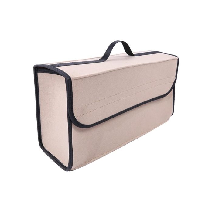 Other Decorations | Car Soft Storage Box Trunk Bag Travel Storage Organizer Holder Car Accessories Black Beige Car Decorations Beige