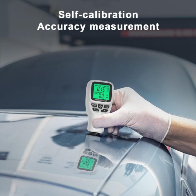 Car Tools | Coating Thickness Gauge Car Paint Thickness Gauge White Car Repair & Maintenance Car Tools