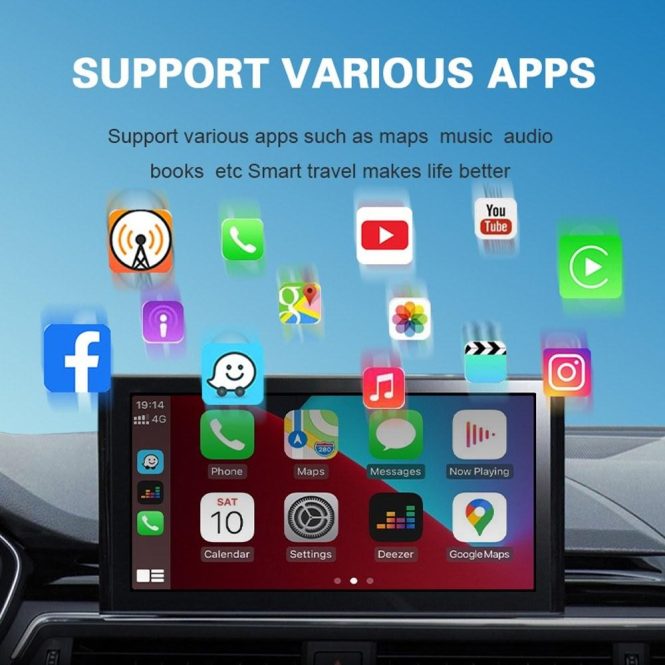 Other Car Gadgets | Car Wired To Wireless Android Auto Adapter Black Car Electronics Black